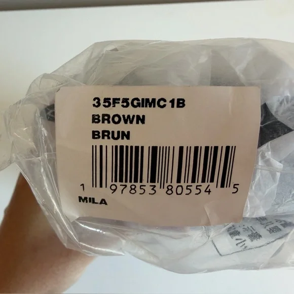 MICHAEL KORS MILA SMALL SIGNATURE LOGO CROSSBODY BAG NWT - Picture 7 of 8